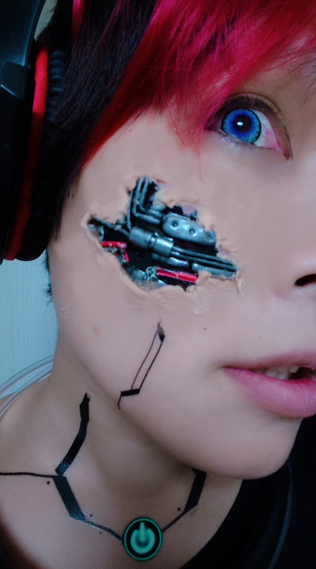 斎藤ゆきえ サイボーグyuki 見 た な その 特殊メイク サイボーグのいる生活 T Co Szaqey42sx Twitter