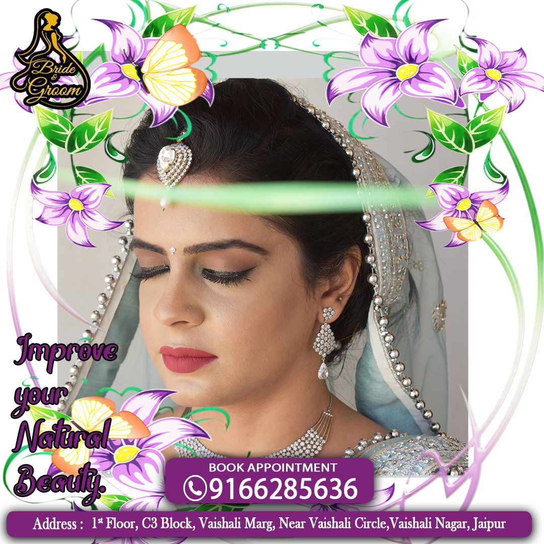 BrideSalon's tweet photo. Bridal make-up should appear natural-looking.
Get your natural look by #brideandgrooommakeover studio.

For bookings:
Contact: 9166285636

#makeover #makeup #bride #bridal #bridalmakeover #brideshoot #wedding #weddingday #specialday #occasion #mehndi #happyclient #salon #event https://t.co/nAbWZqEQHn