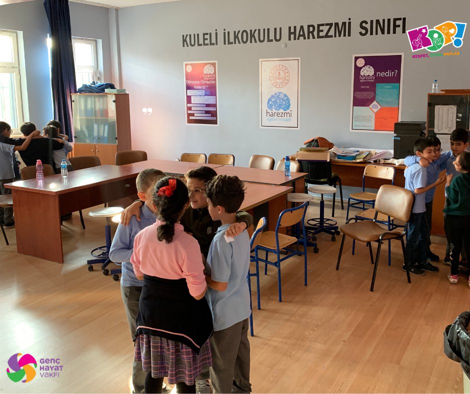 genchayatvakfi's tweet photo. Ekip ruhu paha biçilemez! 👊
Grup çalışmaları yaparken yeteneklerimize daha çok güveniyor ve eğleniyoruz. Bir işi severek yapmak gibisi de yok. 💛
Fotoğraf: Keşfet, Oyna Paylaş projesi #KOPprojesi #mondayquotes https://t.co/cxNiATeBi0