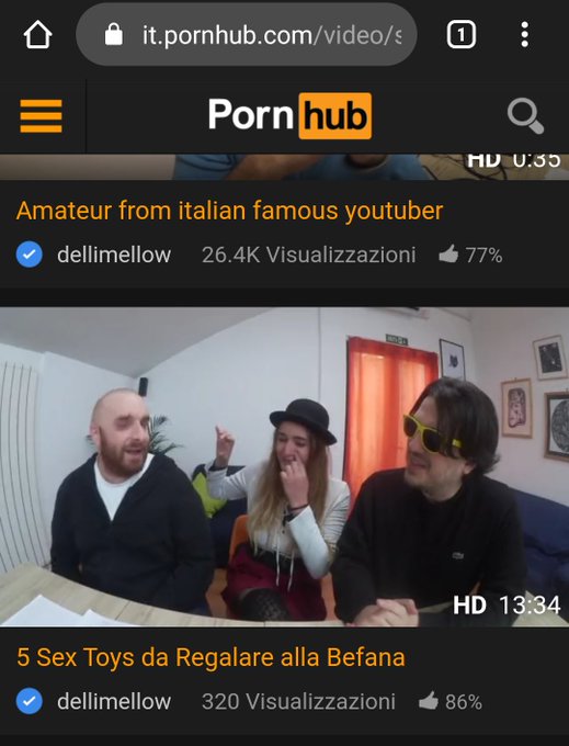Oggi su Porn Hub trovate il video sui 5 sex toy da regalare alla befana. https://t.co/irBiR43Eln<a href="/tag/fedez"class="tags"><span>#fedez</span></a><a href="/tag/sanremo2023"class="tags"><span>#sanremo2023</span></a>