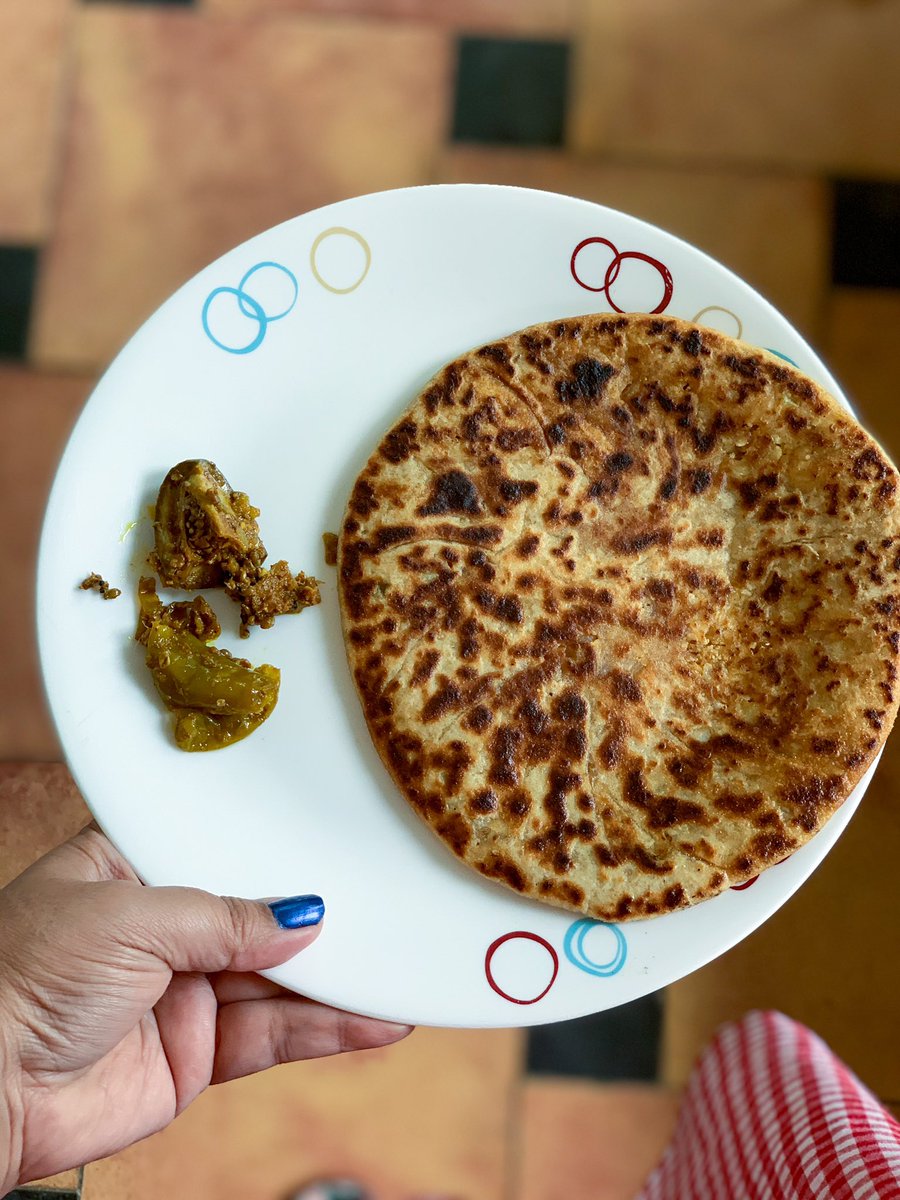 Because food is the only comfort but that is not hitting the point right now. Garam garam gobhi parantha with achar to try. PS : Thread for 2020 home cooked meals, simple and elaborate