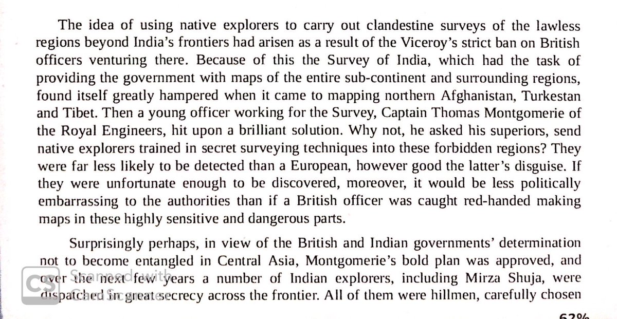 British training of local spies in India