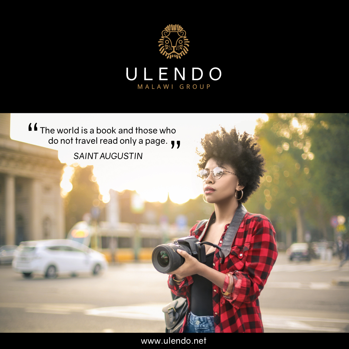 Ulendo Malawi Group (@ulendomalawi) on Twitter photo âThe world is a book and those who do not travel read only a page" Saint Augustine.
Life can be empty and meaningless without travel!
Where would you like to travel to in 2020? Let us be part of your story!
Email info@ulendo.net for bookings.
#travel #learn #grow âThe world is a book and those who do not travel read only a page" Saint Augustine.
Life can be empty and meaningless without travel!
Where would you like to travel to in 2020? Let us be part of your story!
Email info@ulendo.net for bookings.
#travel #learn #grow