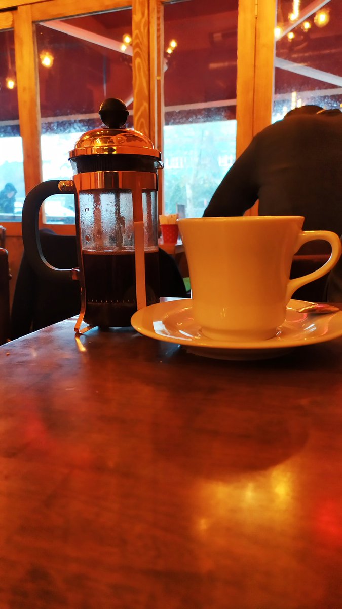 Bu hava da kahve iyi olur :)