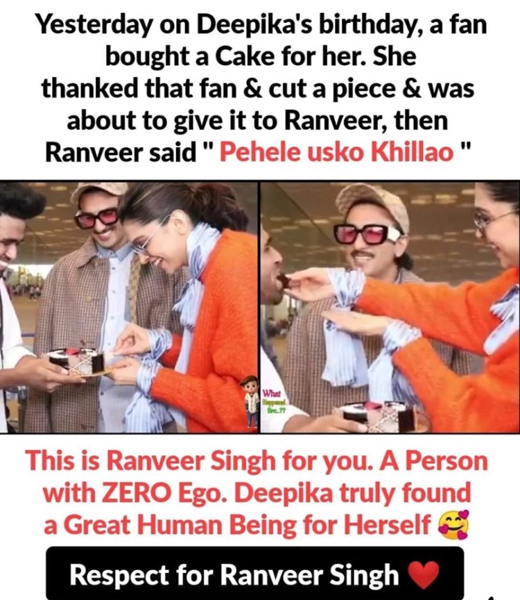   Love you both always.
And belated happy birthday Deepika Padukone   