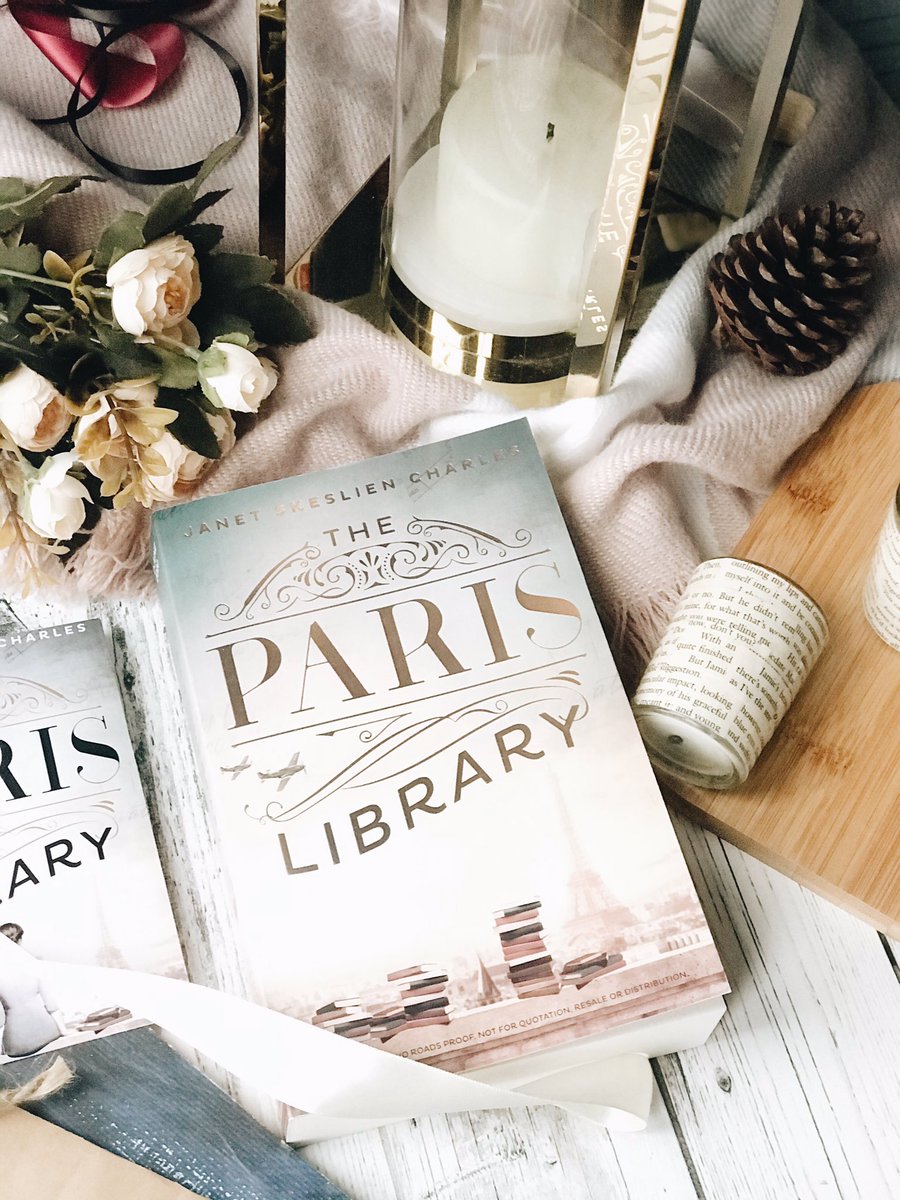 sissireads's tweet image. Thank you so much @EmmaPetfield @TwoRoadsBooks for sending me this beautiful copy of #TheParisLibrary by Janet Skeslien Charles. A story set in WWII Paris, about courage, betrayal, love and books! Sounds fantastic. Out on 2 June🙌🏼