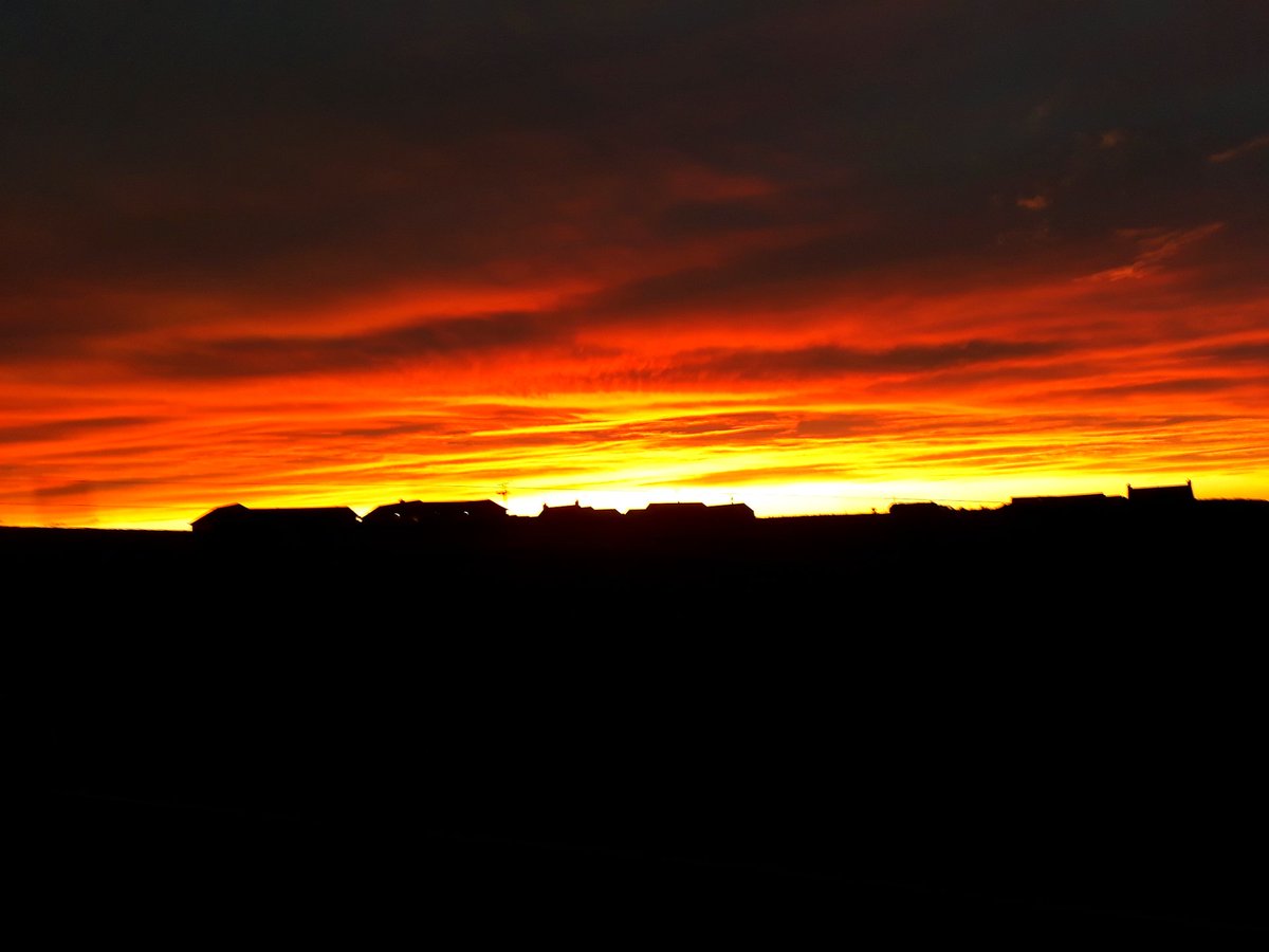 OrkneyLibrary's tweet photo. Happy Monday! #Sunrise in #Orkney this morning. 😍 https://t.co/a0iONPCs0w