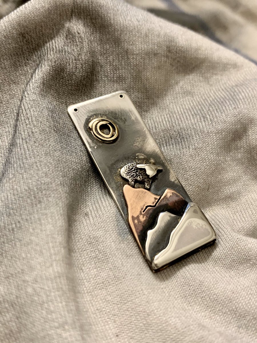 TillyMintSilver's tweet photo. New #herwick #sheep items in the making #silver #gold #copper #pendants #tillymintsilver follow on #instagram #facebook and #twitter for updates. This and others are now off to @TheAssayOffice for #Hallmarking https://t.co/670ZvoU89K