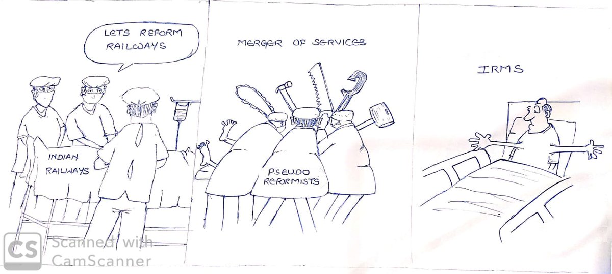 irasMovingIndia's tweet image. Get reforms right. #NotoIRMS #YestoTwoServices 
@PiyushGoyal @narendramodi
 @PMOIndia @cabsect_india
 @DrJitendraSingh @DoPTGoI @PiyushGoyalOffc