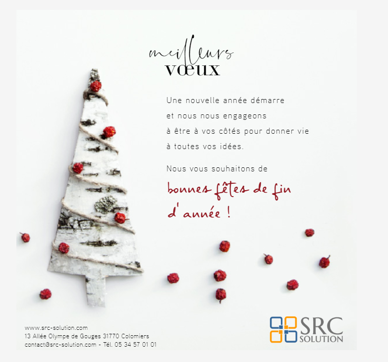 SRCsolution's tweet image. Toute l’équipe SRC Solution se joint pour vous souhaiter à toutes et à tous une très belle année 2020 ! Les grands projets ne se réalisent jamais seul. Nos consultants restent à votre écoute.