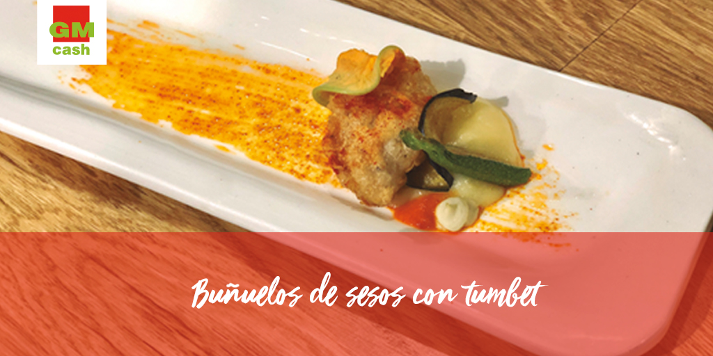 transgourmet_es's tweet photo. Buñuelo de sesos con tumbet es la receta de Magdalena Mas, finalista de #GMChef2019. https://t.co/HR15vQ8XRY https://t.co/4DK7yTS8k2