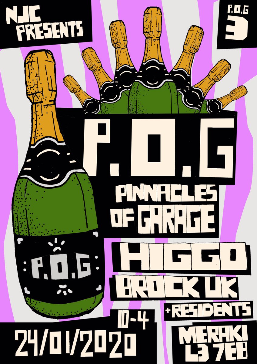 NJClrk's tweet photo. January Sale Tickets now available for P.O.G 3 - NO BOOKING FEE
@HiggoUK &amp; @TheBrockUK take over Meraki in Liverpool!
Limited sale tickets👉🏻 https://t.co/K6t8JofquB https://t.co/eSbWOQIHQP