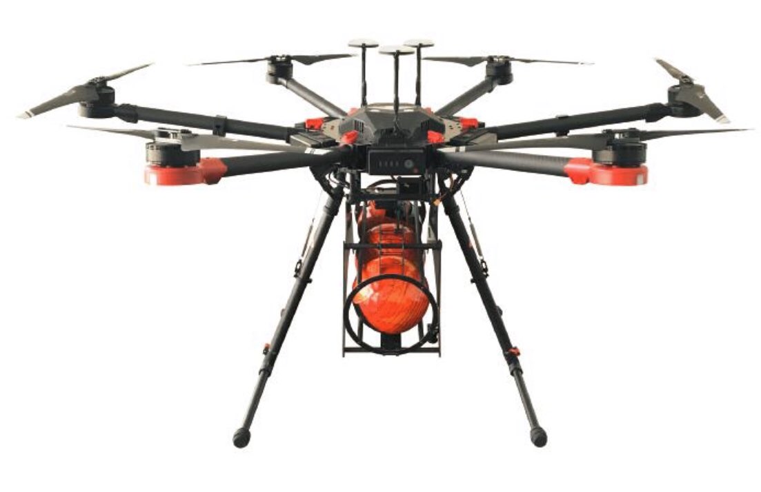InspectHoldings's tweet photo. We are manufacturing fire fighting drones for emergency responders. They drop fire extinguisher balls and are another fire fighting tool. They are made to order and take 5 to 6 weeks for delivery. Enquires welcome #dronecreator #australianbushfire #RFSNSW #victoriafires #qldfires https://t.co/hiJtNcCFCC