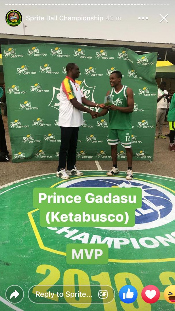 ketabusco's tweet photo. The Most Valuable Player in the just ended National Sprite Basketball Championship 2019
#spriteball19 #coronat
Coronat Prince Gadasu MVP

@benkoku @nathan_quao @RichardDelaSky https://t.co/opUtaQwz7w