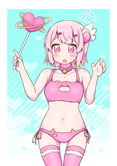ipadお絵描きデビューですヾ(。>﹏<。)ノ゛✧*。
猫衣装の桃さん(๑•̀ㅂ•́)و✧
#まちカドまぞく 