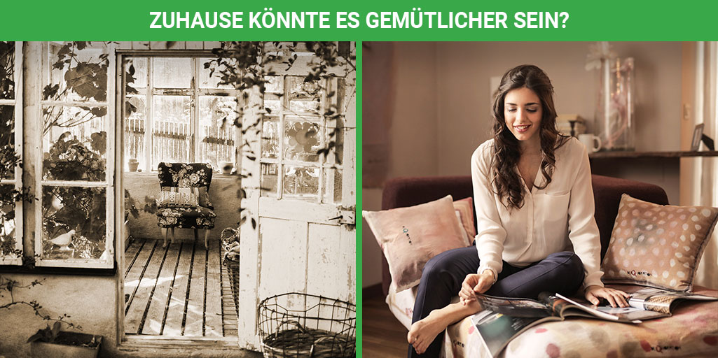 Weil wir uns zuhause richtig wohlfühlen wollen. 
#cozy #homesweethome