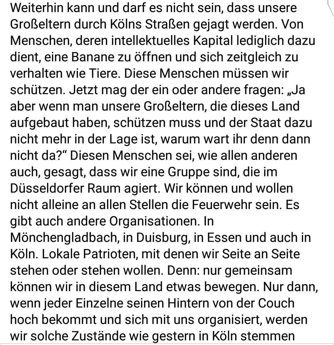 RABA_CGN's tweet photo. #k0401 Die #BruderschaftDeutschland droht damit zukünftig extrem rechte Aramäische zu "schützen" . Es ist in Zukunft vermehrt mit gewalttätigen #Nazihools in #Köln und in anderen #NRW Städten zu rechnen.
Die Bruderschaft am #k2919 Menschenjagd:
https://t.co/UQC7VXqrAL https://t.co/6aUQOjtSRp