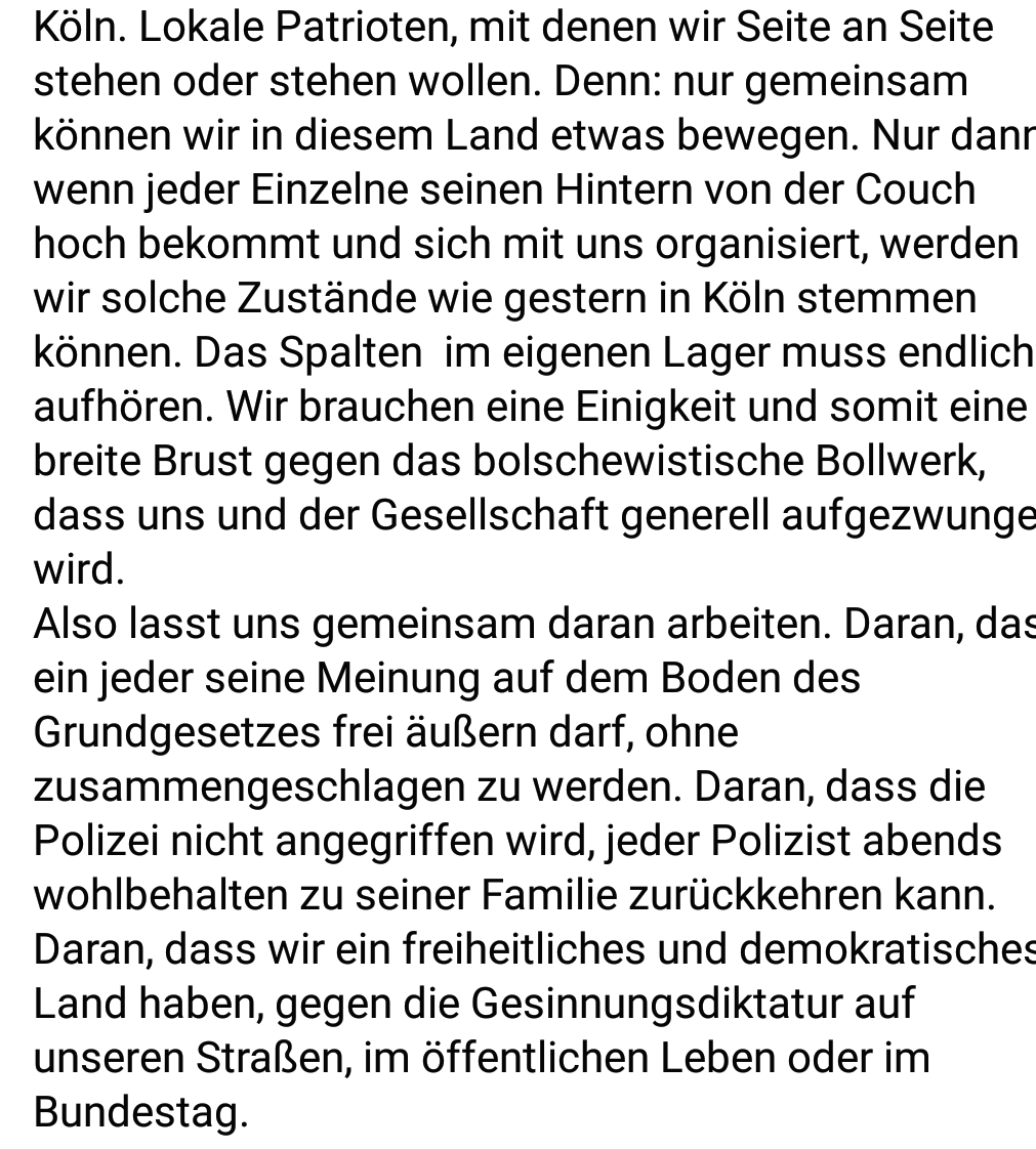 RABA_CGN's tweet photo. #k0401 Die #BruderschaftDeutschland droht damit zukünftig extrem rechte Aramäische zu "schützen" . Es ist in Zukunft vermehrt mit gewalttätigen #Nazihools in #Köln und in anderen #NRW Städten zu rechnen.
Die Bruderschaft am #k2919 Menschenjagd:
https://t.co/UQC7VXqrAL https://t.co/6aUQOjtSRp