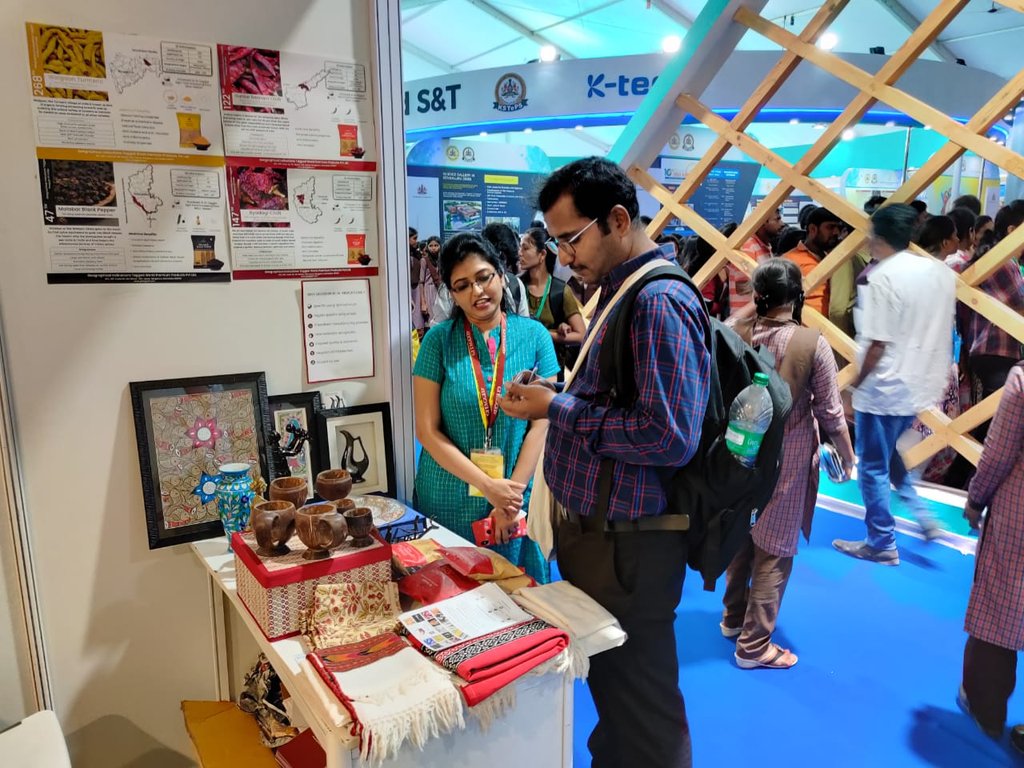 Gitag_India's tweet photo. Had a wonderful experience at the 107th Indian Science Congress being held in the University of Agricultural Sciences, Bangalore till the 7th. A big Thank You to everyone of the participants who showed their interest in our concept! #107thindiansciencecongress #GKVK #ISC2020 https://t.co/c8xctpNUh8