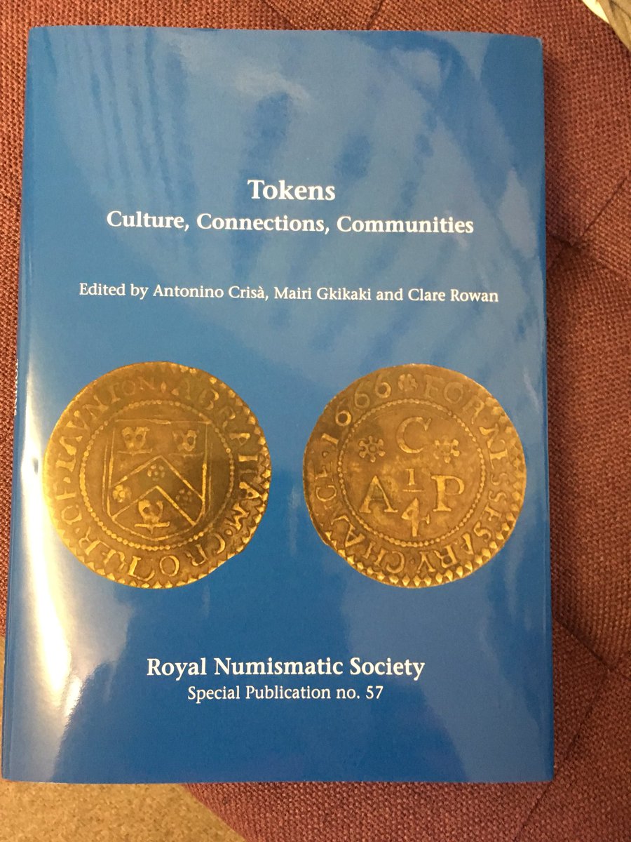 ancient_tokens's tweet photo. A wonderful first day of term present!! Available very soon to order via Spink, a very reasonable £40. #numismatics @RoyalNumSoc #tokens https://t.co/uaOTAd1fb2