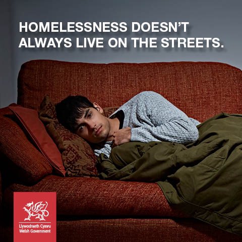CymorthCymru's tweet photo. “Homelessness doesn’t always live on the streets.”

@WelshGovernment &amp; @ShelterCymru have launched a new campaign to increase awareness of hidden #homelessness among young people. 

Find out more:

➡️ Shelter Cymru: https://t.co/1EVouO3MU2 

➡️ Welsh Gov: https://t.co/uiTeWaQRwg https://t.co/UlA0fqx1PO