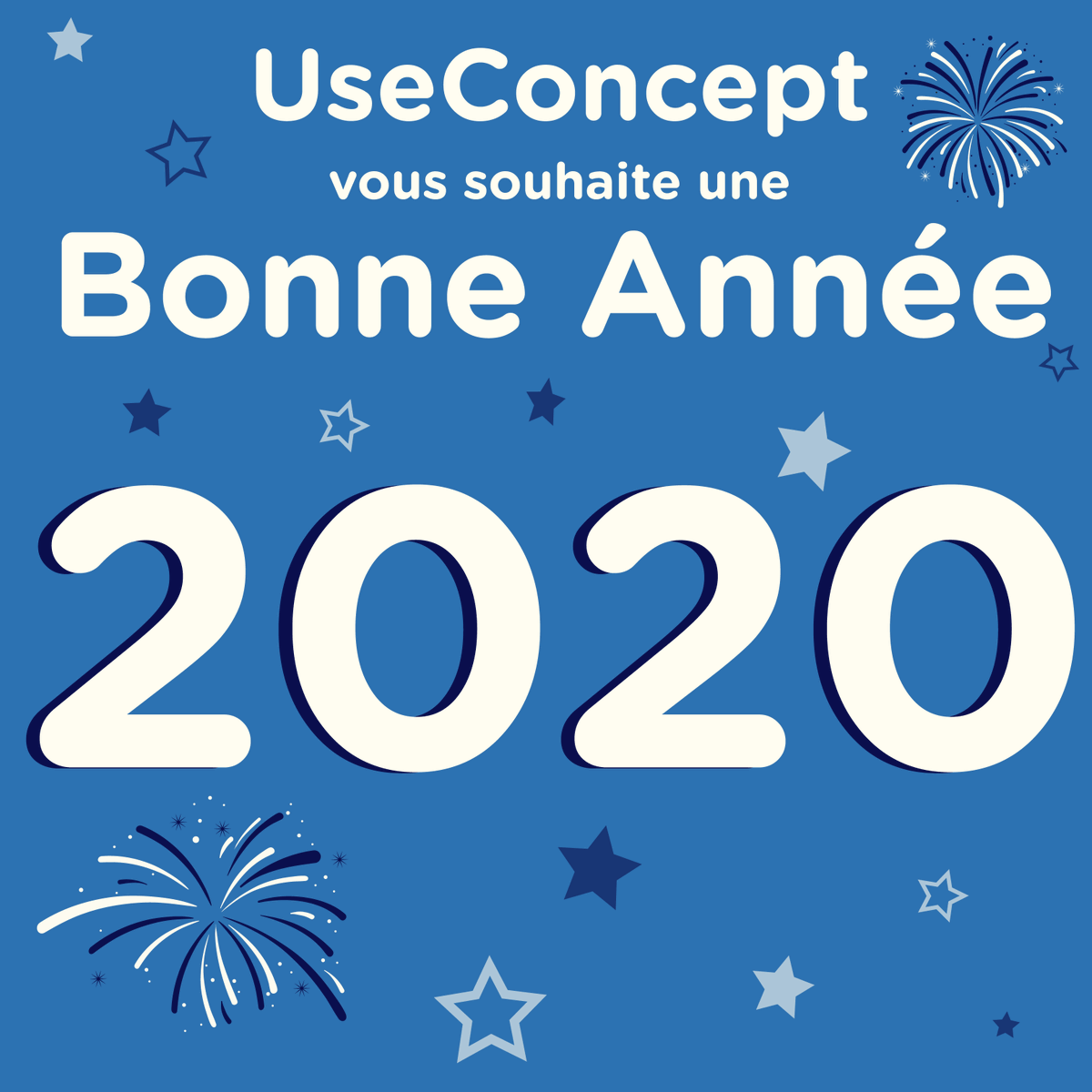 🥳Toute l'équipe de UseConcept vous souhaite une bonne année !
🎉2020 pour nous sera une grande année de nouveauté !
On a hâte de vous en dire plus...🤫

#bonneannée #useconcept
