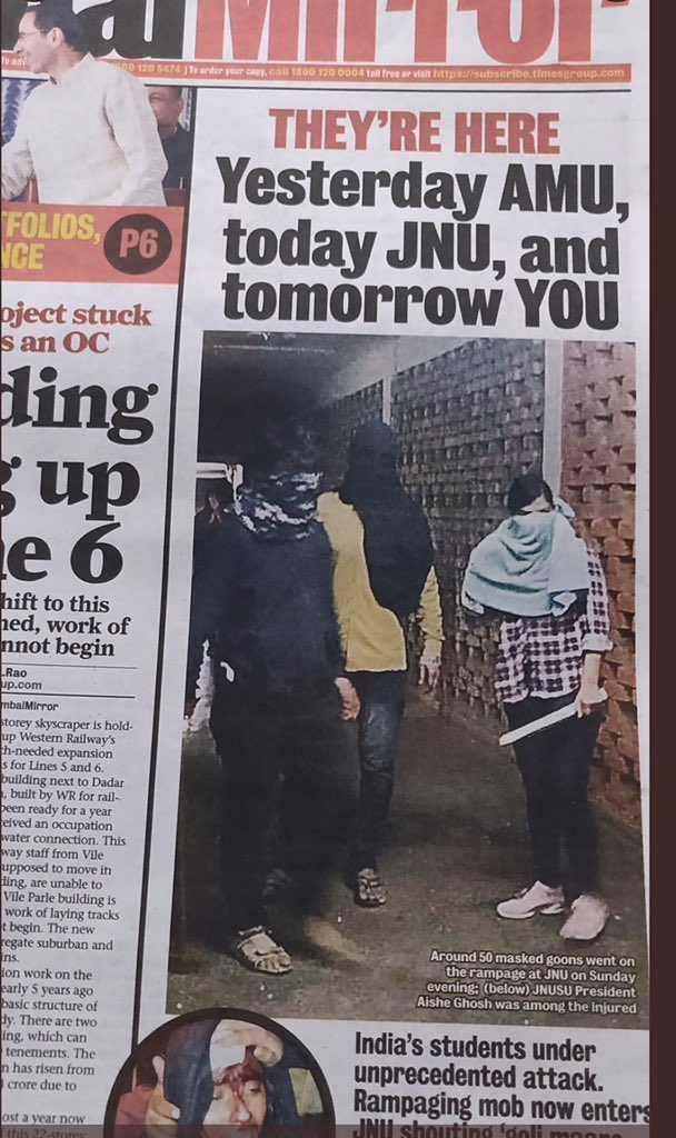 zareen_khan's tweet photo. This is not NEW INDIA, this is definitely not FREE INDIA... if these are Achche din thn I really wanna go back to the old days where people atleast lived in peace &amp; harmony. 
The youth, the future of our country is in danger. And frm whom? Frm the ones who were suppose to protect https://t.co/3gtguiUTmd