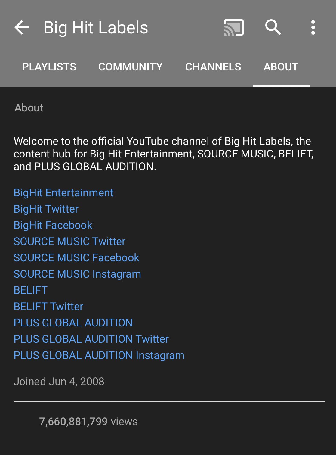 Bts Europe Army Rest A Little Head S Up Bighitent Changed Their Youtube Channel Name From Ibighit To Big Hit Labels They Re Still Bighit But Since Bighit Now Have More Under