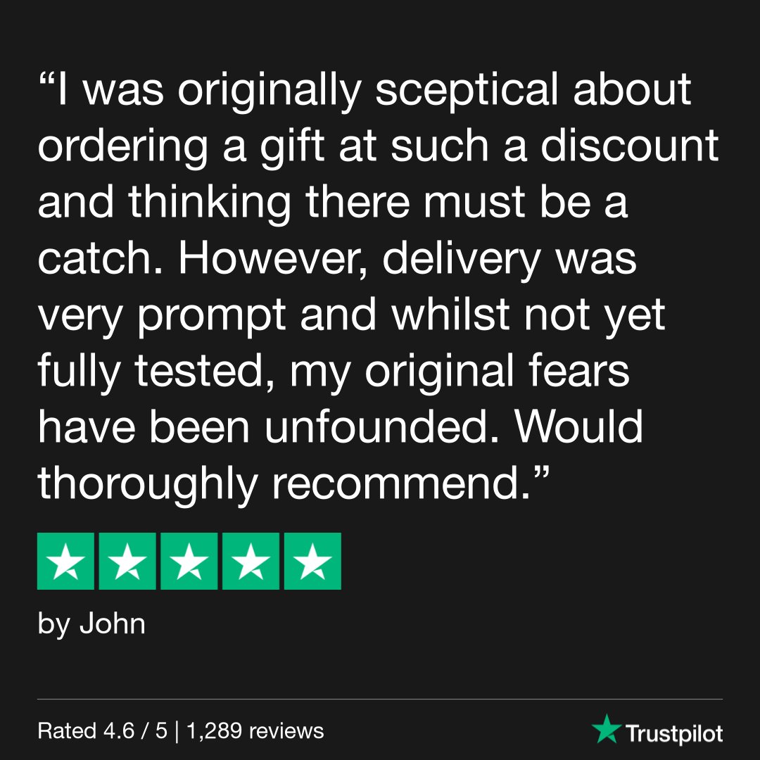 Check out our review of the week! 🏅

#reviewoftheweek #ecommerce #trustpilot