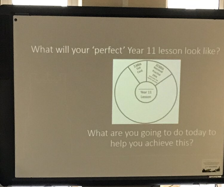 Starting the new year with a bang , designing our “perfect “ year 11 lesson <a href="/KHaroldAcademy/">King Harold Academy</a>