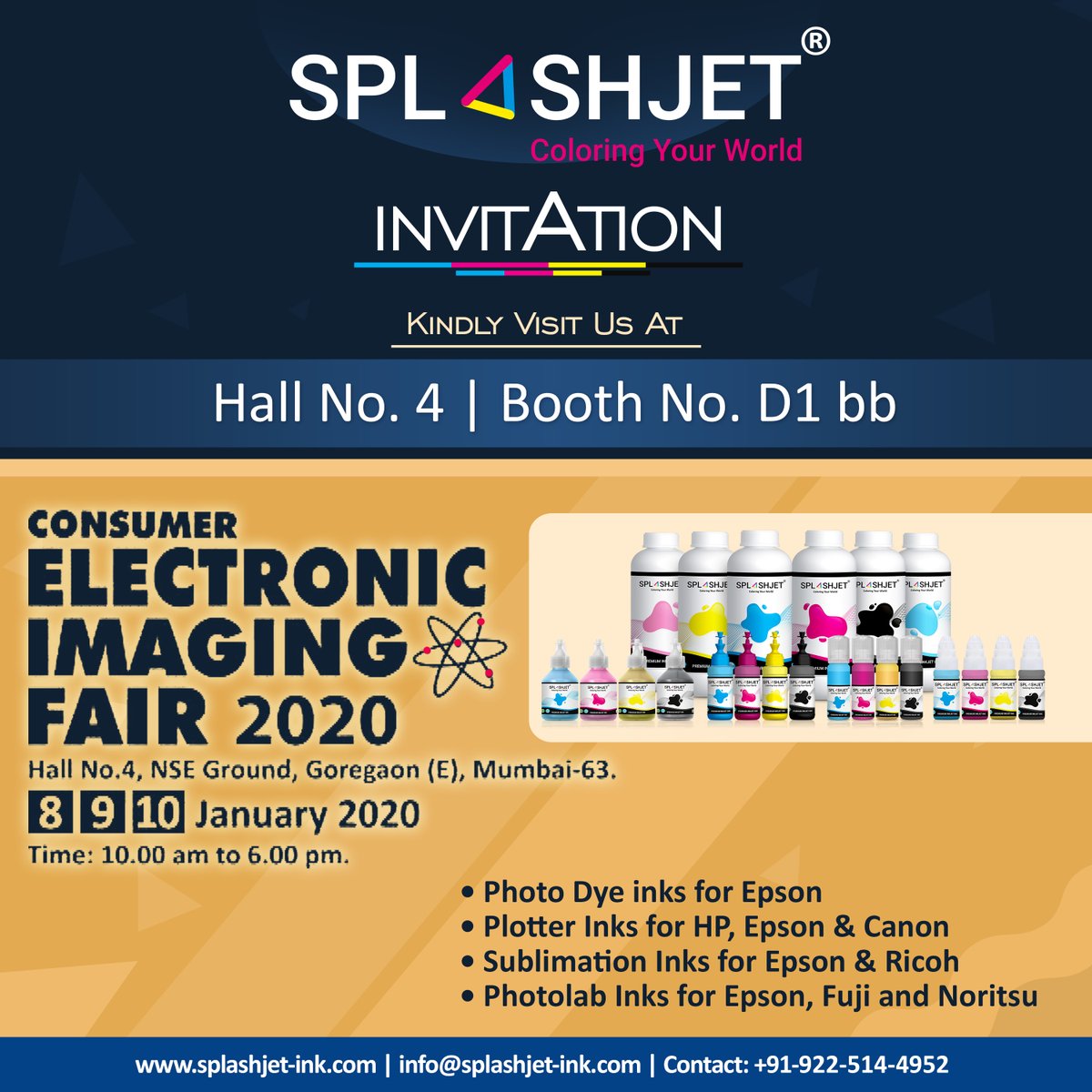 splashjet sublimation ink