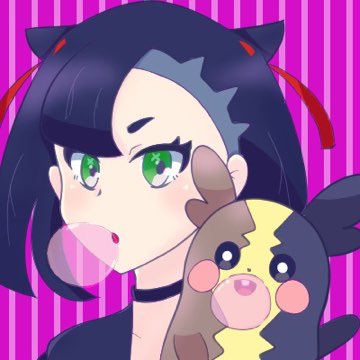 なか マリィちゃんとモルペコアイコン マリィちゃんはかわいいのもかっこいいのも合うからすごい ポケモンイラスト