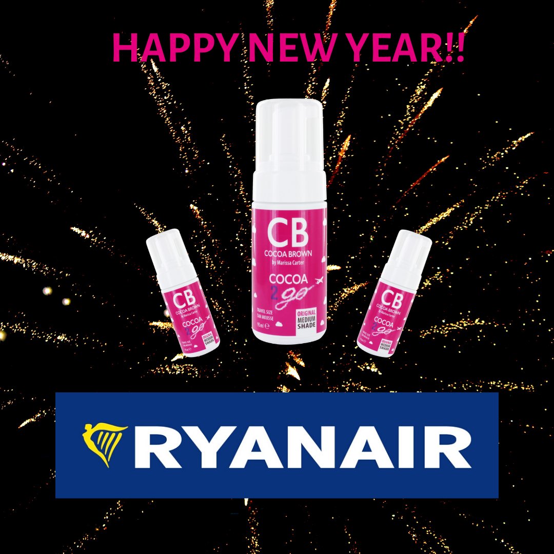 CocoaBrownTan's tweet photo. January is here which means one thing ... book a holiday! 🙌⠀
Grab your Cocoa 2 Go shade Medium on board all @Ryanair flights now for just €7 each. Or make it a duo of tan + mitt for just €12 🤗⠀
#CocoaBrownXRyanair #CocoaBrownTan #Ryanair #BrandAmbassador @retail_inmotion⠀ https://t.co/j0Plkdknou