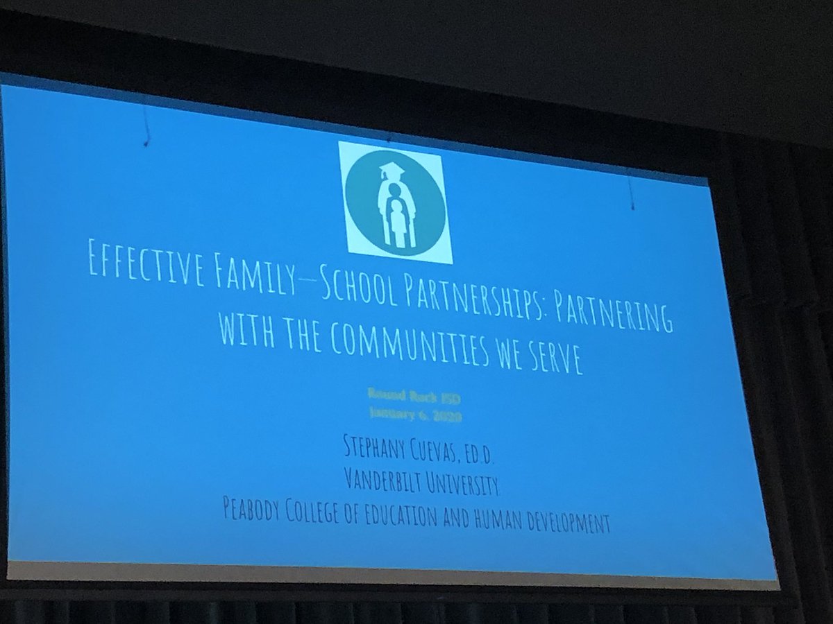 Starting the morning learning about building relationships with families to support our students!! Thanks to <a href="/RoundRockISD/">Round Rock ISD</a> for the invitation!!