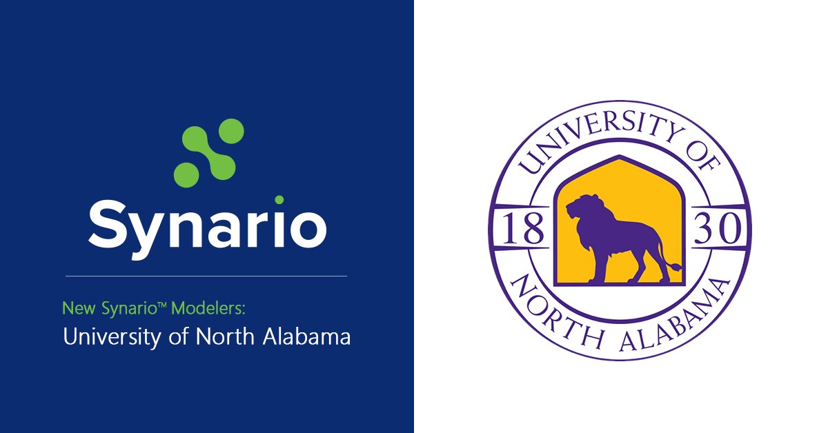 MI_Synario's tweet photo. We are pleased to welcome new client, @University of North Alabama to the Synario community! #beyondexcel #financialmodeling #modelingintelligence #strategicplanning https://t.co/ZFXe5ApvtZ