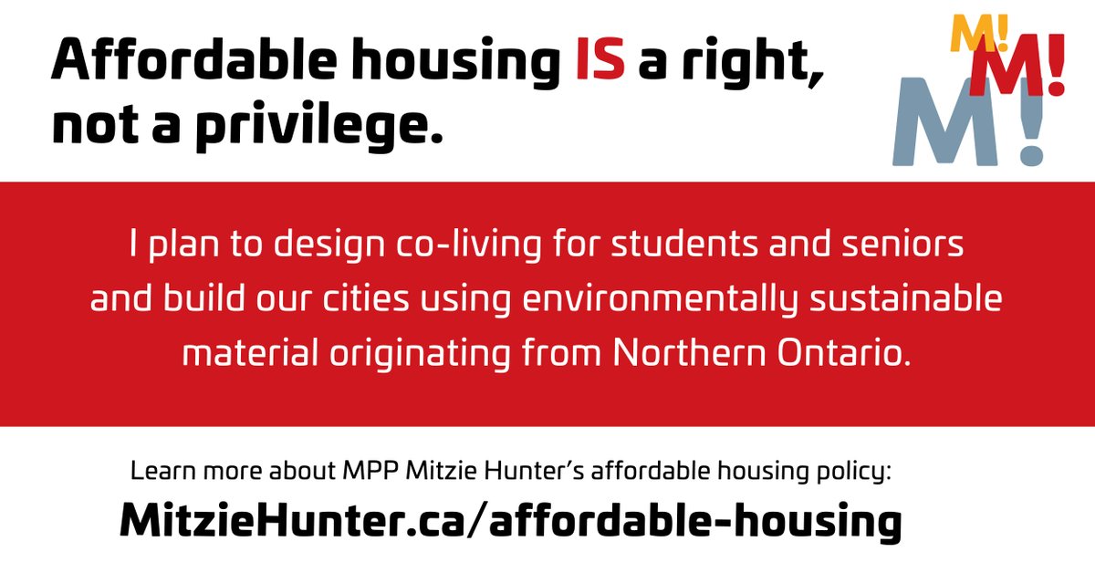 MitzieHunter's tweet photo. I have a bold plan for housing in Ontario. #AffordableHousingIsARight

Read about my plan here: https://t.co/HmmOwmZWf5 #onpoli #olpldr #StrongLeaderStrongerFuture https://t.co/2DJuIoC6fu