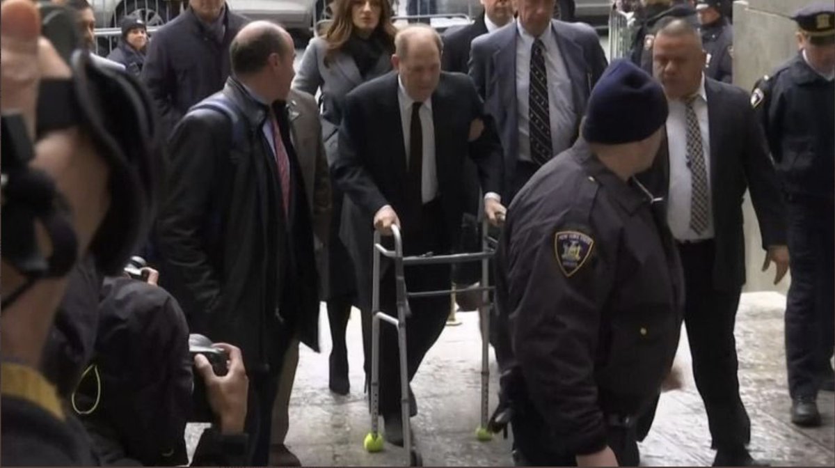cbouzy's tweet photo. Apparently sexual predators lose their ability to walk without assistance when they are caught. https://t.co/mkRkupXuUp