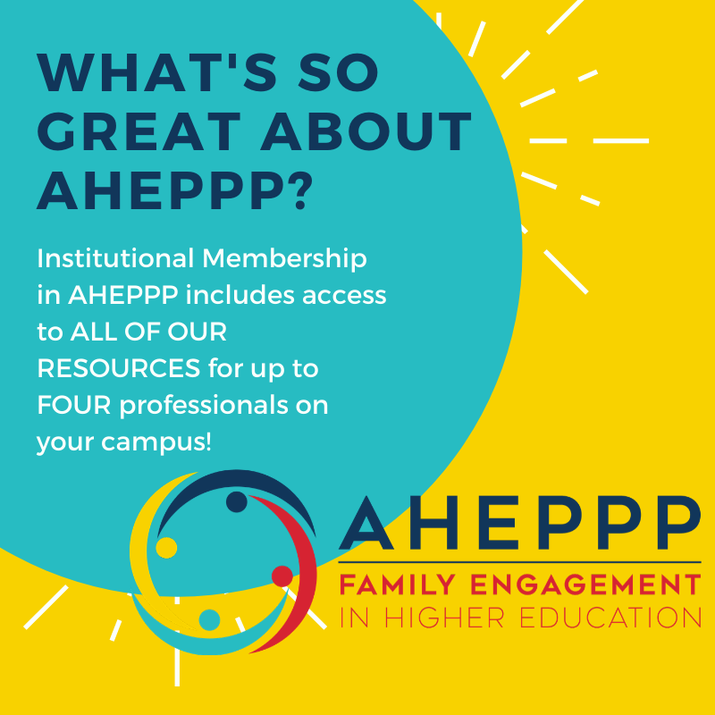 AHEPPP's tweet photo. What AHEPPP resources do you plan to use to kick-start 2020? 
#aheppp #familyengagement #SApro #parentprograms #collegeparents https://t.co/kF4PwgJjK9