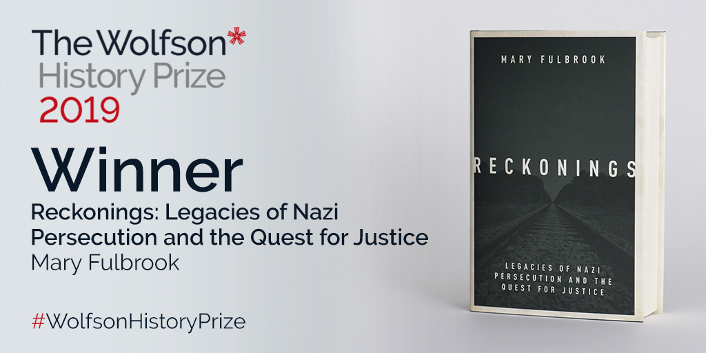 WolfsonHistory's tweet image. To mark Holocaust Memorial Day, Mary Fulbrook will be hosting a #LunchHourLecture @UCLAlumni on 30 Jan about her #WolfsonHistoryPrize 2019 winner #Reckonings (@OxUniPress). A must for #twitterstorians!

Register for the FREE event here: bit.ly/2LIrfxR

#TuesdayThoughts