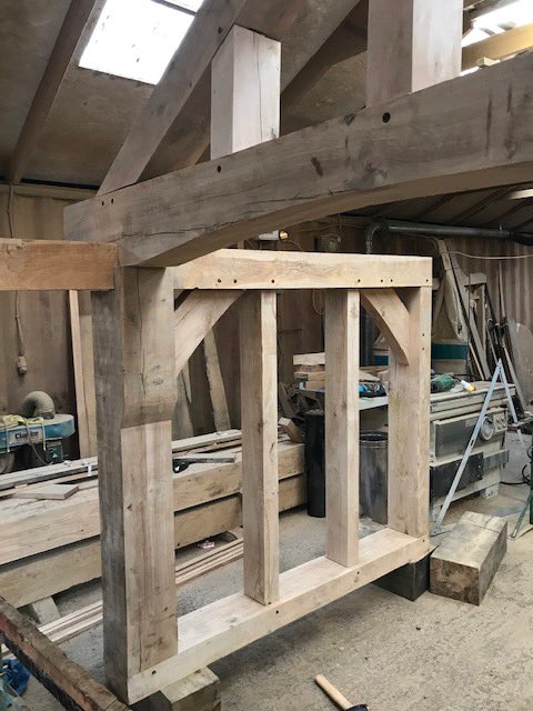 Tradoak's tweet photo. An oak porch, work in progress

#oak #porch #truss #woodworking #sussex https://t.co/P4qwlqE6v4