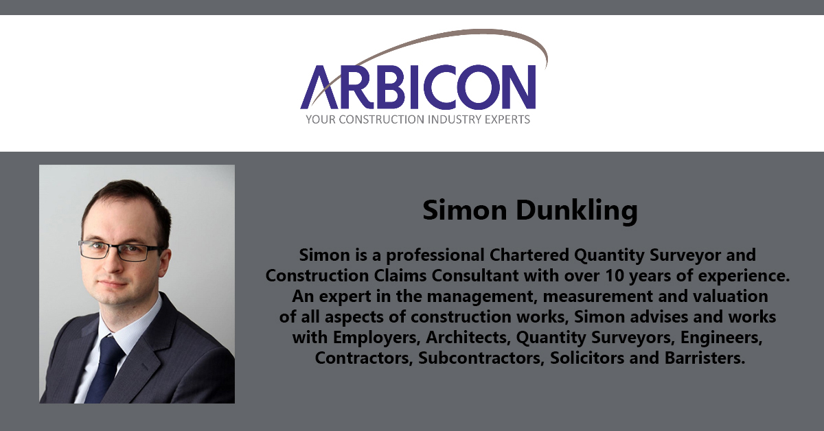 arbicon's tweet photo. Huge congratulations to our Director Simon Dunkling who has obtained another charter and is now a Member of The Chartered Institute of Building @theCIOB #MCIOB #CharteredConstructionManager #ConstructionLaw #Construction https://t.co/kbqv3wuDxl
