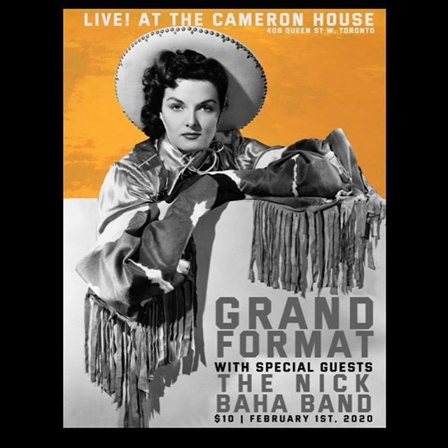 GrandFormatBand's tweet image. Come hang out with us on February 1st at @the.cameronhouse to hear some new Grand Format tunes! ift.tt/2rXSKwz