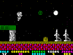 zxspectrumguide's tweet photo. #6 Exolon. This was a present on my 16th birthday, the day I received my O-level results. Still one of my favourite games, the game works because the gameplay is pitched perfectly. As a bonus, the game looks excellent as well, thanks to sensible and clever use of colour. https://t.co/V0Fs6wfGxc