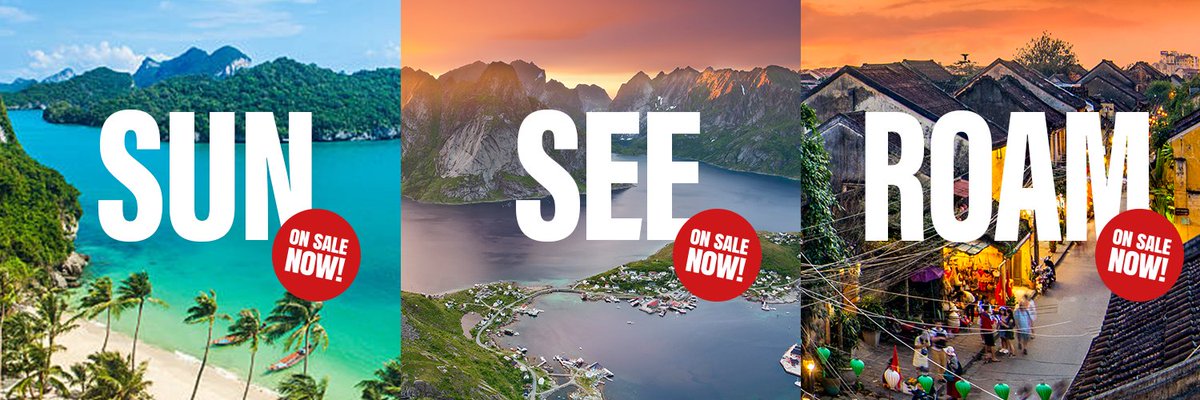 Holidays on sale now! 🏖️ There's no time like now to book your next getaway!
ow.ly/W0Ii50xO6fw
#holiday #sale #travel #wanderlust #treatyourself