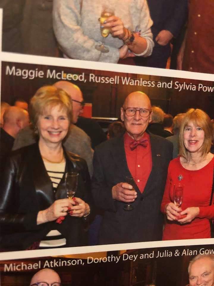 Some of our guides featured in @edlifemagazine this month. Bubbles at Christmas bash by @EdinburghWH in @FrenchConsulate #bubbles