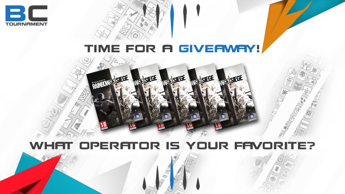 It's time for a GIVEAWAY!

For every 5 likes on this tweet, we'll give away 1 copy of <a href="/Rainbow6Game/">Rainbow Six Siege X</a>, up to 5 copies!

All you have to do is be FOLLOWING and tell us who your favorite Operator is and why!

The giveaway will end on January 13th! Good luck!