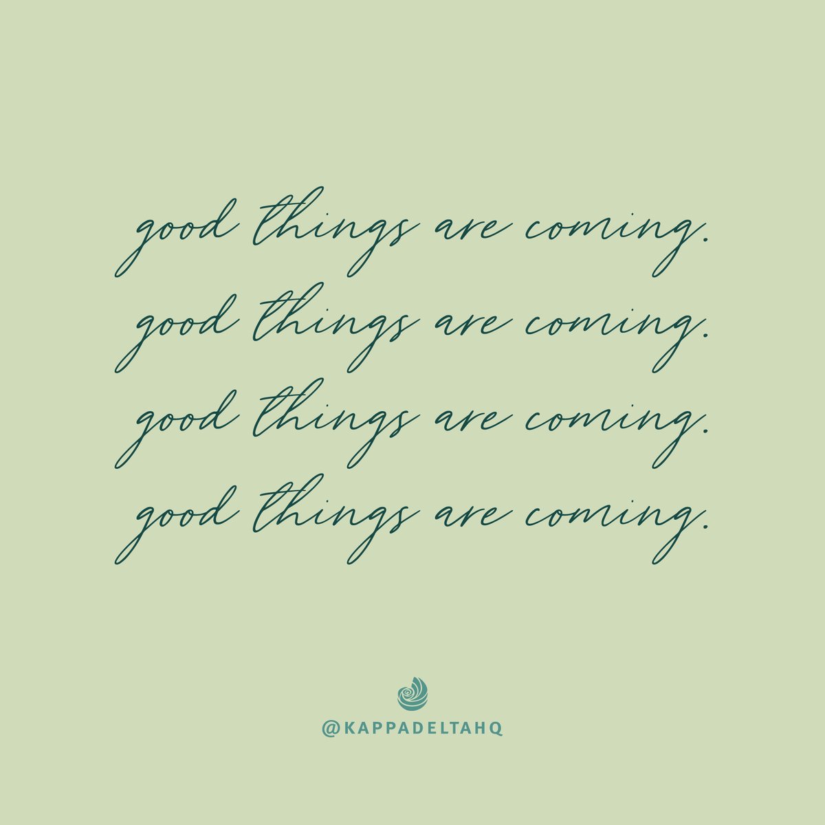 Good things are coming on this #MotivationalMonday! #KDBCIA