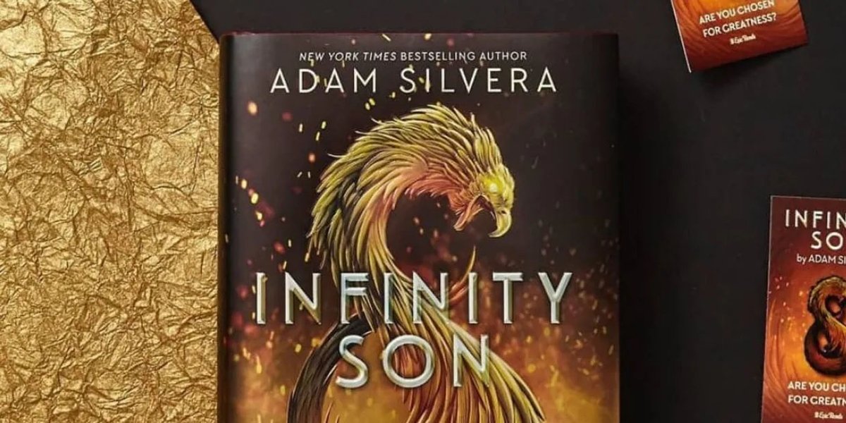 A copy of Adam Silvera's Infinity Son