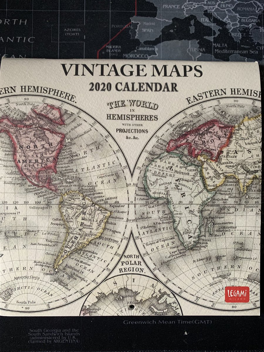 Mery_Royo's tweet image. Regalos que enamoran #geofrikada #maps #vintage #calendar #calendario