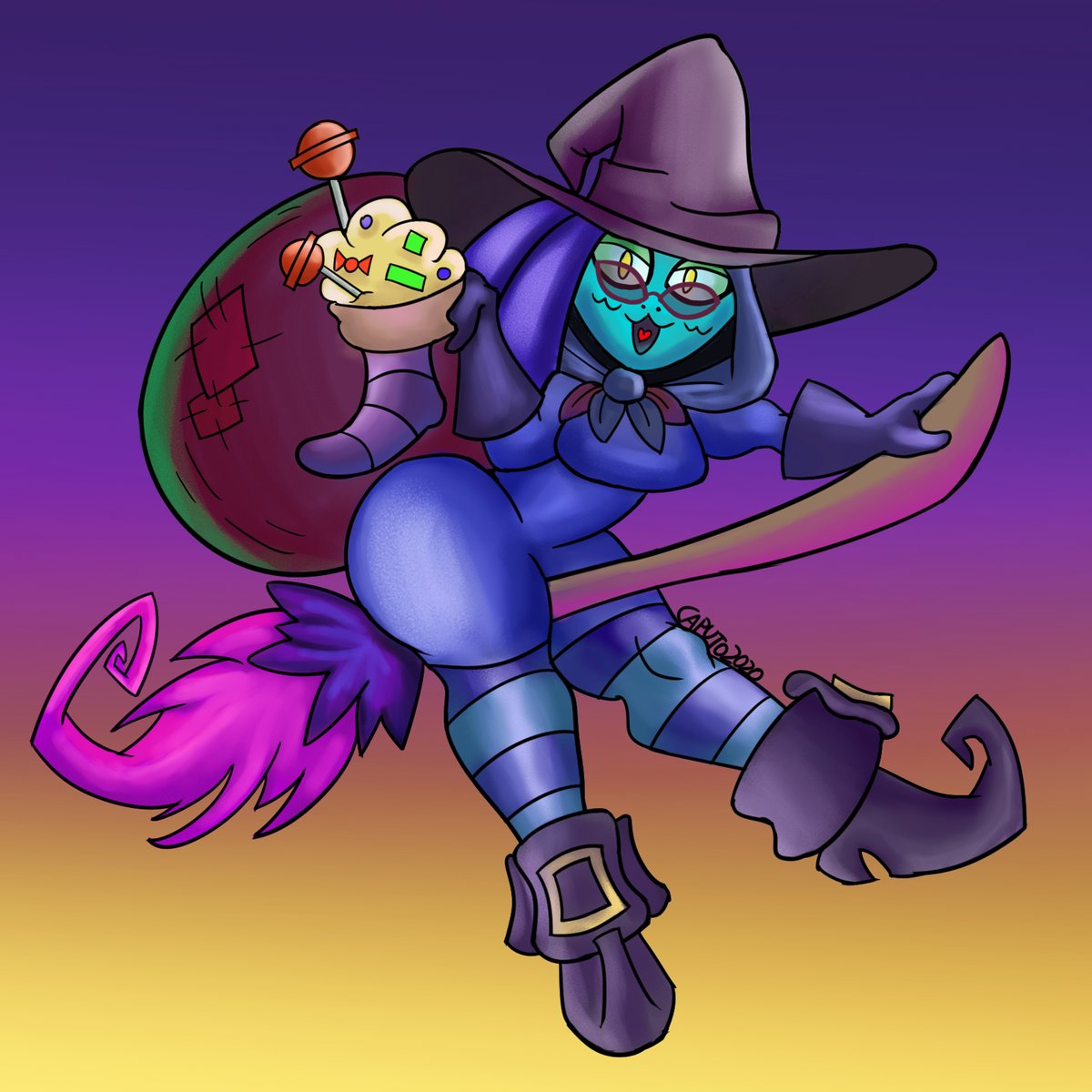 PierluigiCaputo's tweet image. It's 6 January. From Italy have a happy Epiphany!
Hope for the nice one, la Befana brings you lots of candies! For the naughty one who get coal, well wish you good luck for the next year.
#AzzurrinaTGG #indiedev #LaBefana